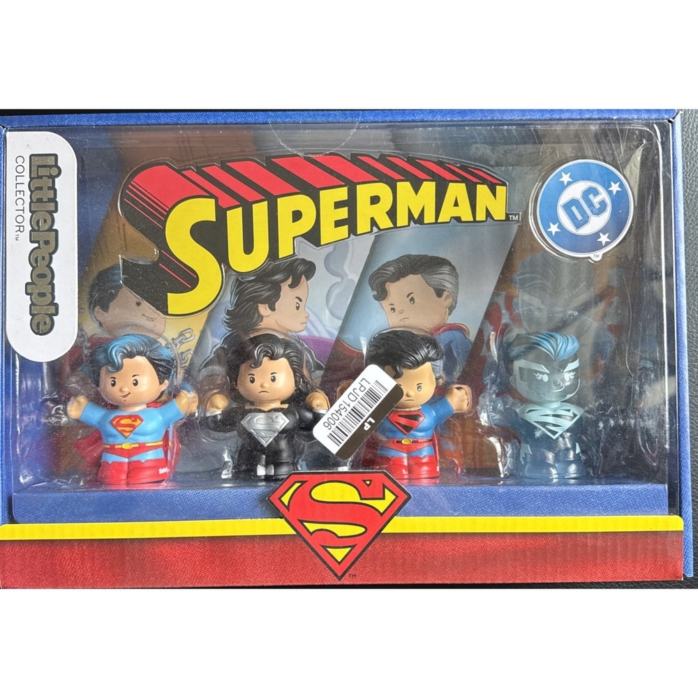 Little People Superman Through The Ages Mini Figure